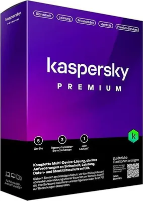 Immagine prodotto di Kaspersky Premium Antivirus e VPN illimitata | 1 dispositivo | 1 anno | Multi-piattaforma