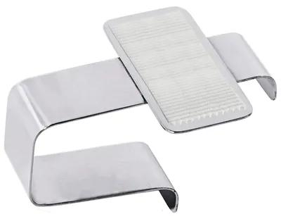 Produktbild von CONTACTO Skirtingklammer, Höhe: 45 mm, Länge: 70 mm