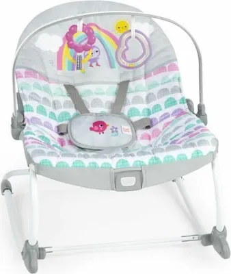 Obrázek produktu pro BRIGHT STARTS Houpadlo vibrující Rosy Rainbow™ 0m+ do 18 kg
