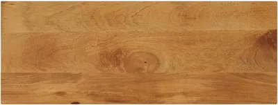 Produktbild von Massive Tischplatte aus Mangoholz - Rustikal und Einzigartig - 80x30x3,8 cm