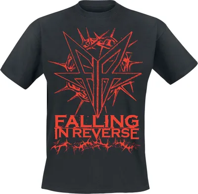 Produktbild von Falling In Reverse T-Shirt Uni Thorns schwarz XXL
