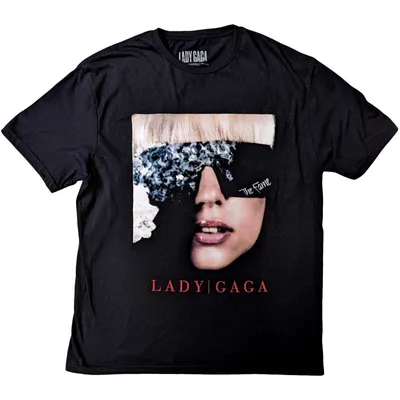 Produktbild von Lady Gaga The Fame Photo Black L T-Shirt