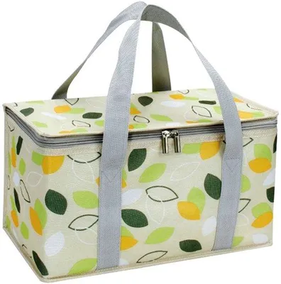 Immagine prodotto di Borsa termica isolata, ecologica, pieghevole e richiudibile, ideale per la spesa e i picnic.