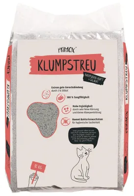 Produktbild von Primox Katzenstreu Babypuder und Silikat 12 kg