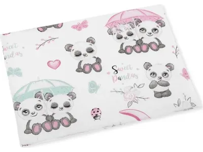 Image de Coussin pour bébé, pour lit de bébé - 42x32 cm (fin) - Rose