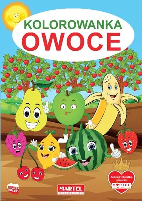 Zdjęcie produktu dla Kolorowanka dla dzieci Owoce