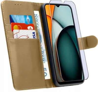 Obrázok produktu pre Puzdro pre Xiaomi Redmi A3 4G | Kožené puzdro Tokra Case Classic + sklo
