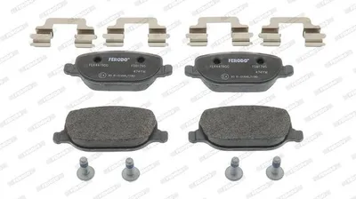 Produktbild von FERODO Bremsbeläge Satz Hinten für ALFA ROMEO 159 Sportwagon (939) FDB1795