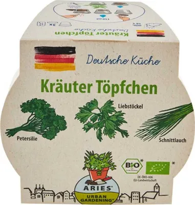 Zdjęcie produktu dla Doniczki na zioła - kuchnia niemiecka