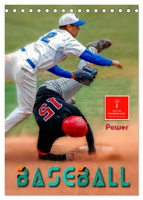 Produktbild von Baseball Power (Tischkalender 2027 DIN A5 hoch), CALVENDO Monatskalender