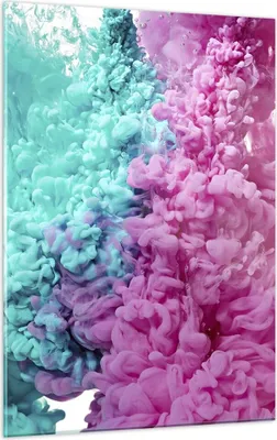 Produktbild von Bilder auf glas - Einteilig - Abstraktion modern - 50x70cm - Glasbilder - Wandbilder - Bilder - zum Aufhängen bereit - Wanddekoration aus Glas - Glas Bilder - Wandbild auf Glas - GPA50x70-3908