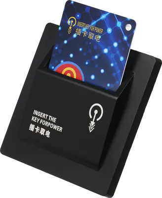 Obrázok produktu pre Hotelový vysokovýkonný 40A Power Off Úspora energie Mechanický Power Take-off Hosťovská izba Vložte kľúčovú kartu na prevzatie napájania