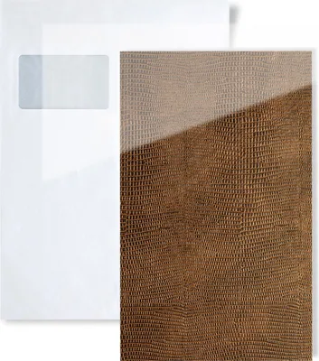 Produktbild von 1 MUSTERSTÜCK WallFace S-16981 DIN A5 Wandpaneel Muster LEGUAN COPPER AR+