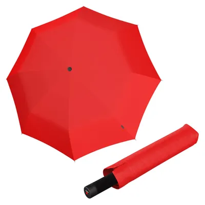 Zdjęcie produktu dla Knirps KNIRPS U.90 XXL RED - ultralekki parasol składany