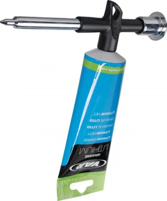 Zdjęcie produktu dla VAR NL-78700, Pistolet do wyciskania smaru, Czarny, Stal nierdzewna, M15, 124 g