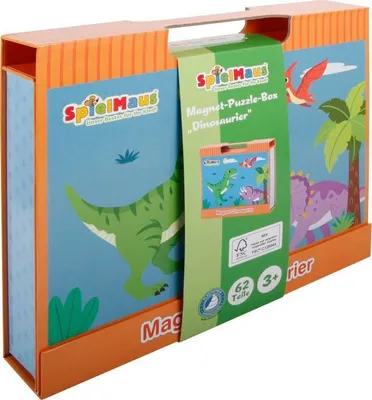 Produktbild von SMH Magnet Puzzle-Box ''Dinosaurier'', 61
