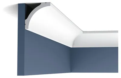 Image de Orac Decor CB522N BASIXX Corniche Moulure Cimaise Profil décoratif | 2 m