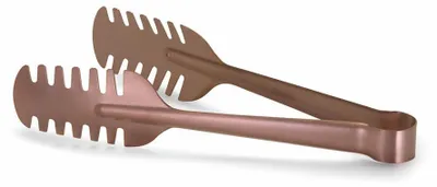 Immagine prodotto di Comas Spaghettizange Elegant PVD Copper Satin, Pastagreifer, Zange, Edelstahl, satiniert, 24 cm, 6774