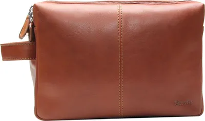 Image de Esquire trousse de toilette Dallas Cosmetic Bag Brown brun