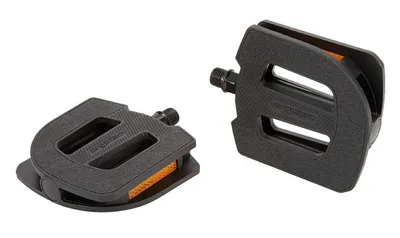 Obrázok produktu pre Pedále 9/16" Ergotec EP-S s klzným ložiskom 105 x 100 mm - čierne