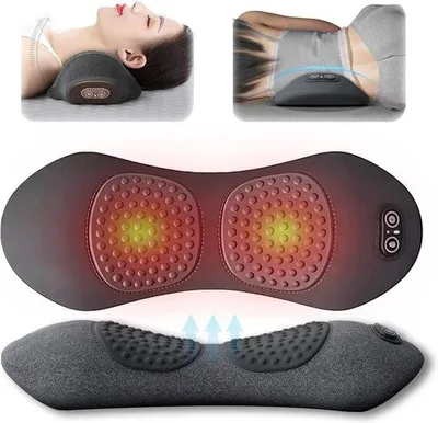 Produktbild von 3-in-1 Rückenmassagegerät – ein multifunktionales Rückenmassagegerät für eine geschmeidige Wirbelsäule – geeignet für das Gesäßbereich – mit elektrischer Traktion, Hebefunktion und Wärmetherapie.