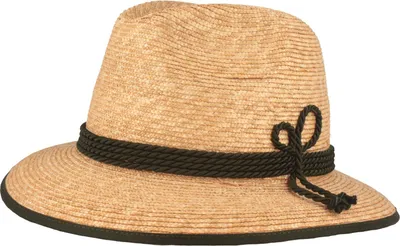 Trachten-Strohhut mir 4-fach Kordel von Hut-Breiter in beige
