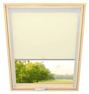 Immagine prodotto di Time4blinds - Tenda oscurante per lucernari - 973x940mm - Crema