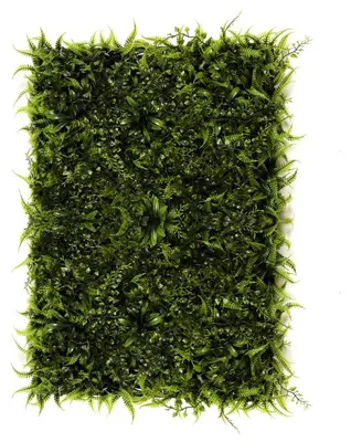 Image de Panneau Végétal Mural Artificiel 60x40 cm - Intérieur Extérieur