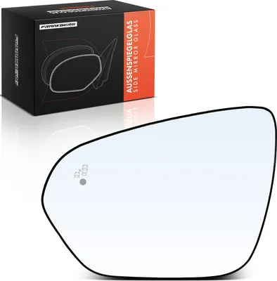 Image de Frankberg 1x Miroir de rétroviseur extérieur gauche pour Dacia Duster HM 1.2L 1.3L 1.5L