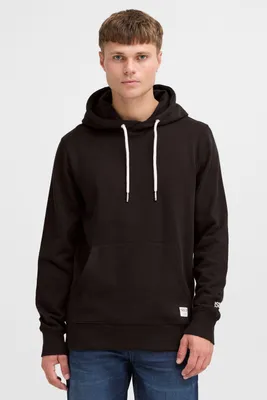Produktbild von !Solid SDChap Herren Kapuzenpullover Hoodie Pullover mit Kapuze Kordelzug Kängurutasche Rippbündchen Label-Details Regular fit