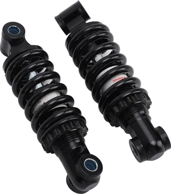 Image de 1 paire d'amortisseurs arrière, 125 mm, jambe de force d'amortissement réglable pour vélo électrique, moto, ATV, scooter, Dirt Pit