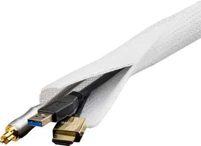 Produktbild von Deltaco LDR09, Nylon, Weiß