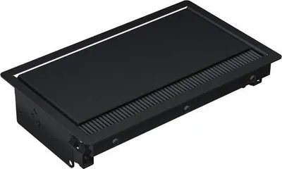 Produktbild von Bachmann 911.002 Einbaurahmen schwarz RAL9017 kurz