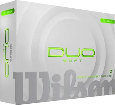 Produktbild von copy of Wilson Duo Soft Green Golfbälle