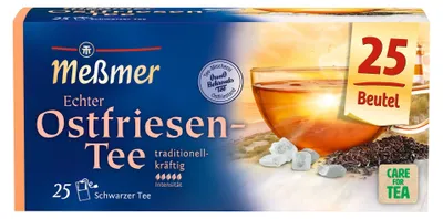 Immagine prodotto di Meßmer vero tè della Frisia orientale forte e corposo 25 bustine di tè