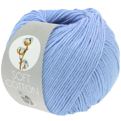 Produktbild von Lana Grossa Soft Baumwolle , Farbe:047 - Himmelblau