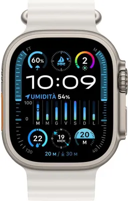 Produktbild von Apple Watch Ultra 2 49mm Titan GPS + Cellular Ocean weiß