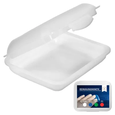 Produktbild von Autoknete Reinigungsknete Lackreiniger Glasreiniger Stark Polierknete Lackknete ROT 200g inkl.Box