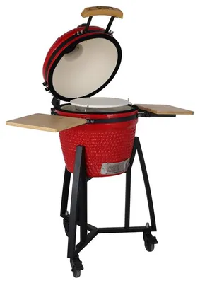 Obrázek produktu pro Zahradní keramický gril Kamado - M 16" Red Pro-Tech CHEF 40430_SE_B