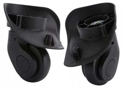 Image de 2 pièces de rechange pour roulettes de valise