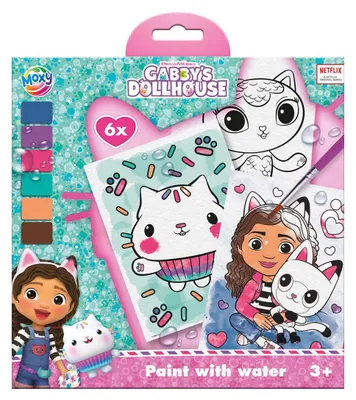Produktbild von Schilderen met Water Gabby's Poppenhuis, 7dlg.