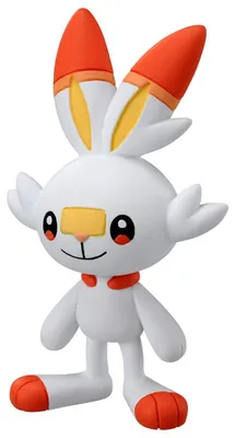 Produktbild von Pocket Monster Monster Collection MonColle MS-04 Scorbunny Hibany Figure