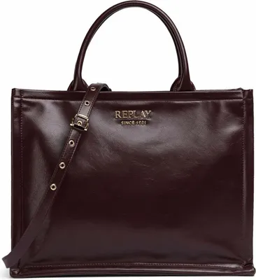 Produktbild von REPLAY Schultertasche Shoulder Bag Huckleberry weinrot