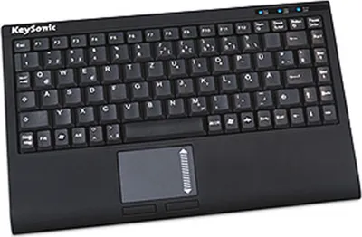 Immagine prodotto di KeySonic Mini-TAS Smart-Touchpad SoftSkin, BK, ACK-540U+(DE)
