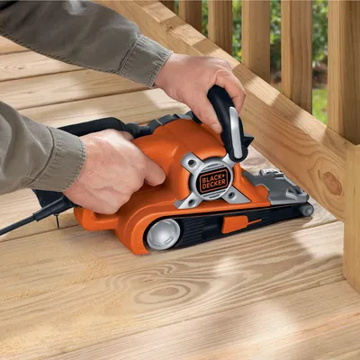Obrázek produktu pro Black & Decker KA88, Pásová bruska, Oranžová, AC, 230 V, 3 m, 720 W