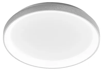 Imagen del producto de Lámpara de techo LED Krizia 38W, 4000K, regulable, con regulación de fase, estructura de aluminio satinado blanco, difusor de acrílico opal – Gealuce