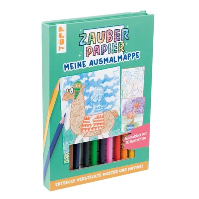 Produktbild von Zauberpapier - Meine Ausmalmappe