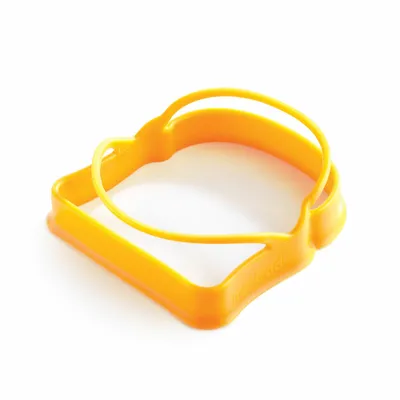 Image de Mastrad Moules à œufs, 4 pièces, Moules à œufs au plat en silicone, Moule à œufs, Silicone, Jaune, Violet, Vert, Rouge, F65839