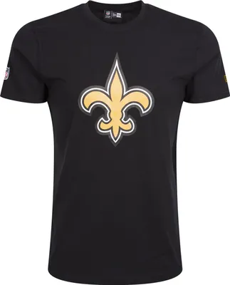 Produktbild von New Era Herren T-Shirt NFL New Orleans Saints Logo schwarz 3XL