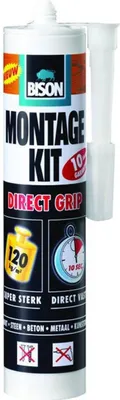 Produktbild von Bison 6303262, Paste, Acryl-Klebstoff, Quetschflasche, 370 g